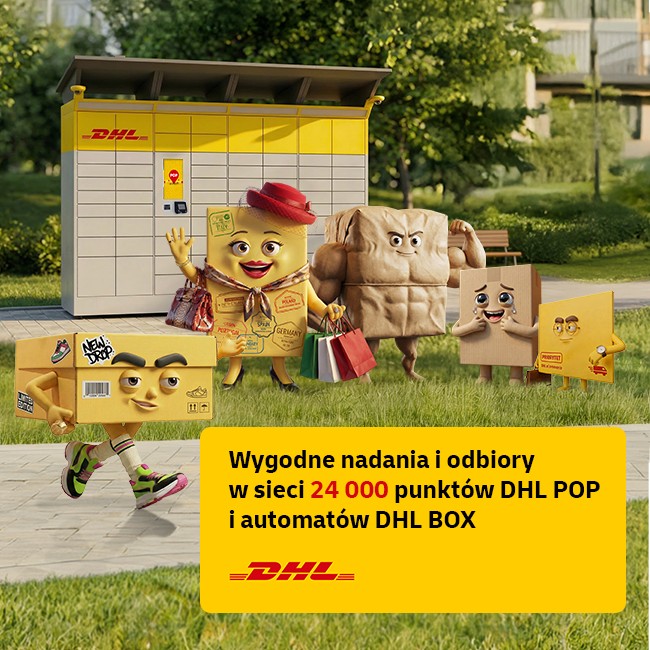 mapa punktów dhl Dermesa Punkty odbioru DHL